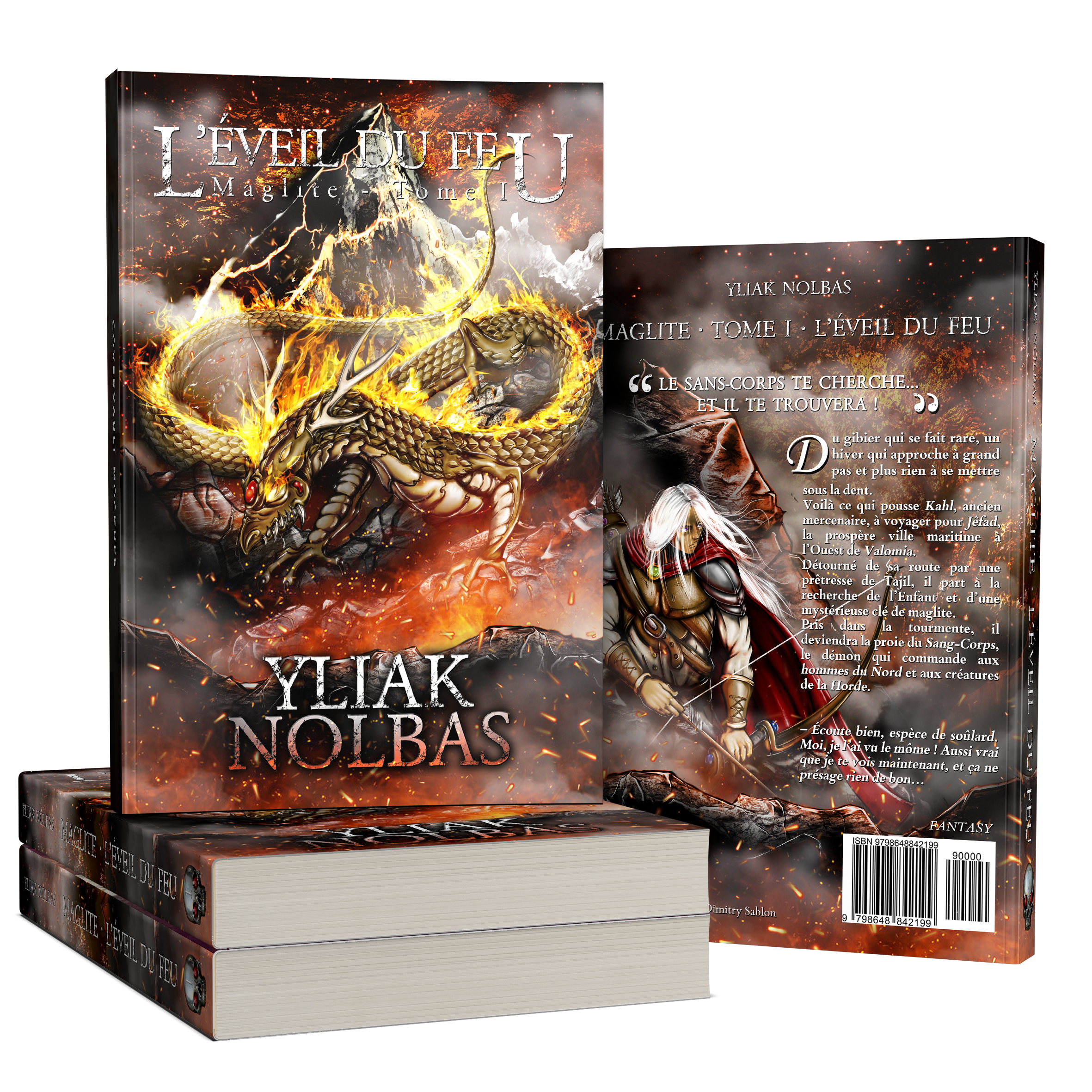 Yliak Nolbas - Maglite, tome 1 : L'éveil du feu